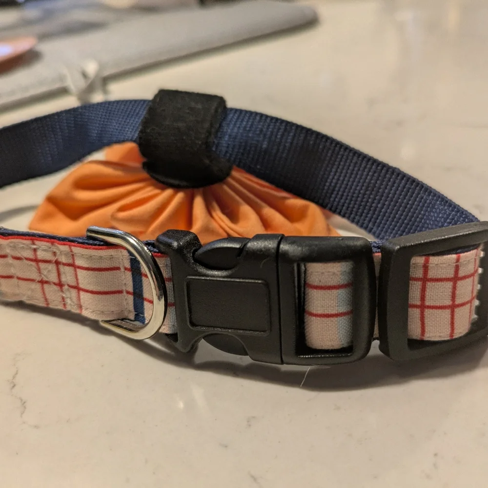 Flower Dog collar